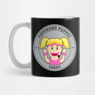 MEET SARAH AKWARD PUPPET Mug